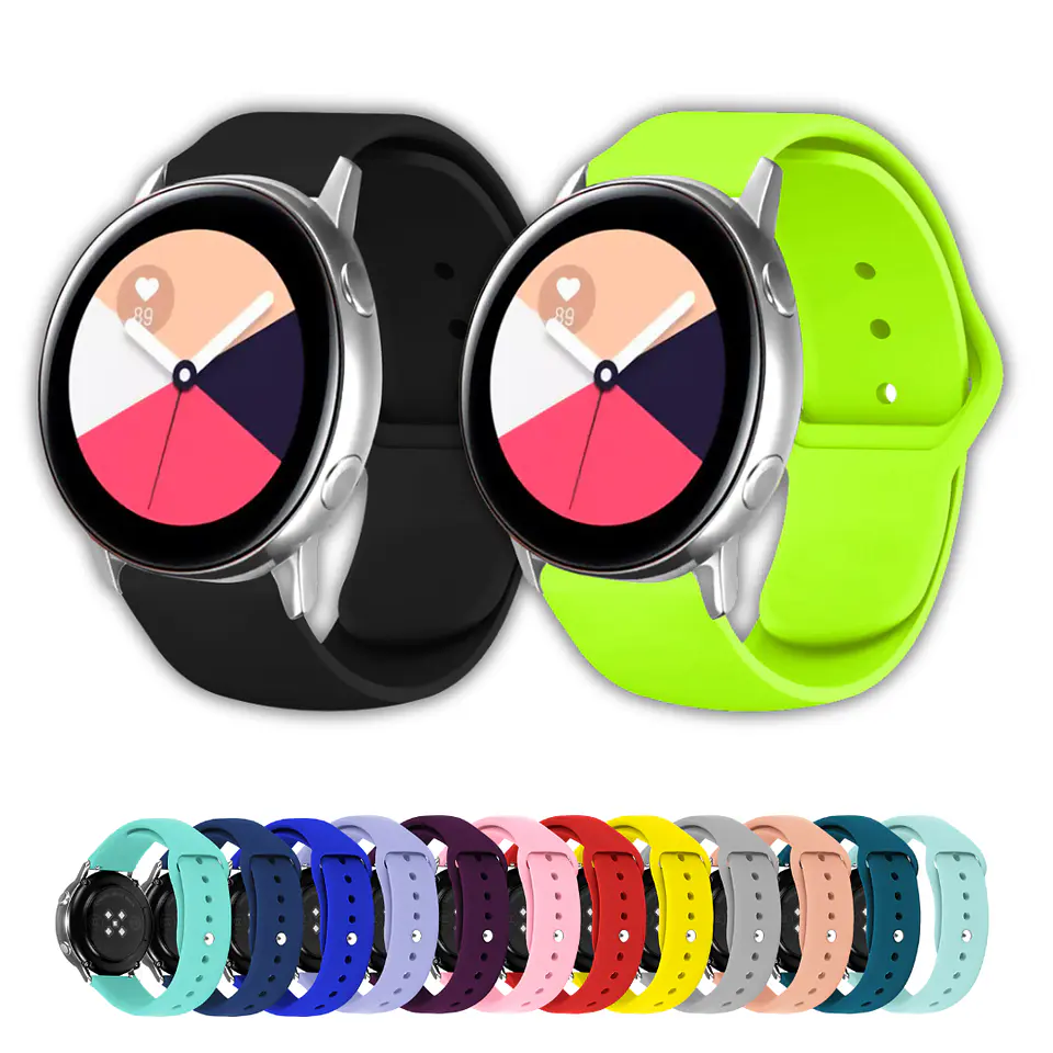 Correas De Silicona Para Samsung/Hauwei Watch (20/22MM) 1