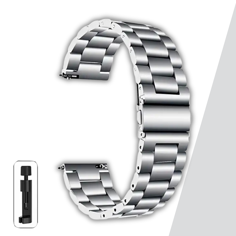 Correas Metálicas De Eslabón Samsung/Hauwei Watch (20/22MM) 8