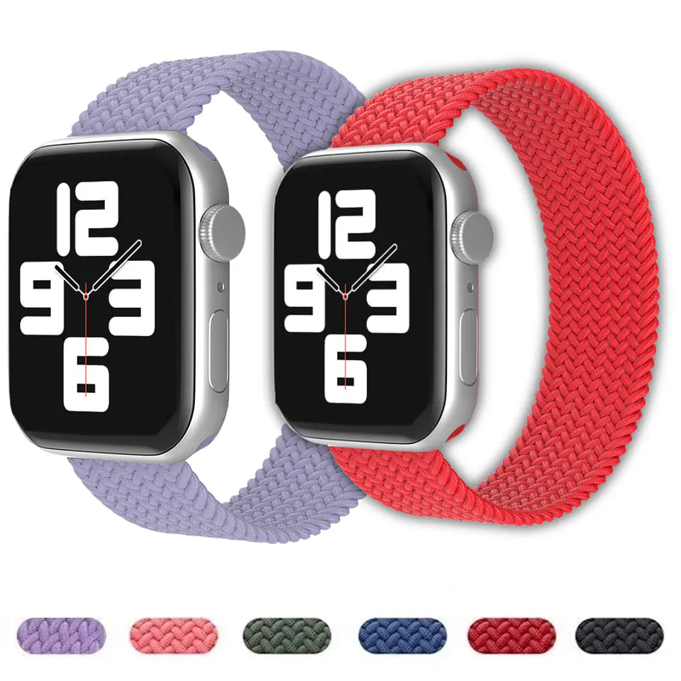 Correas Nylon Loop Trenzadas Apple Watch 1