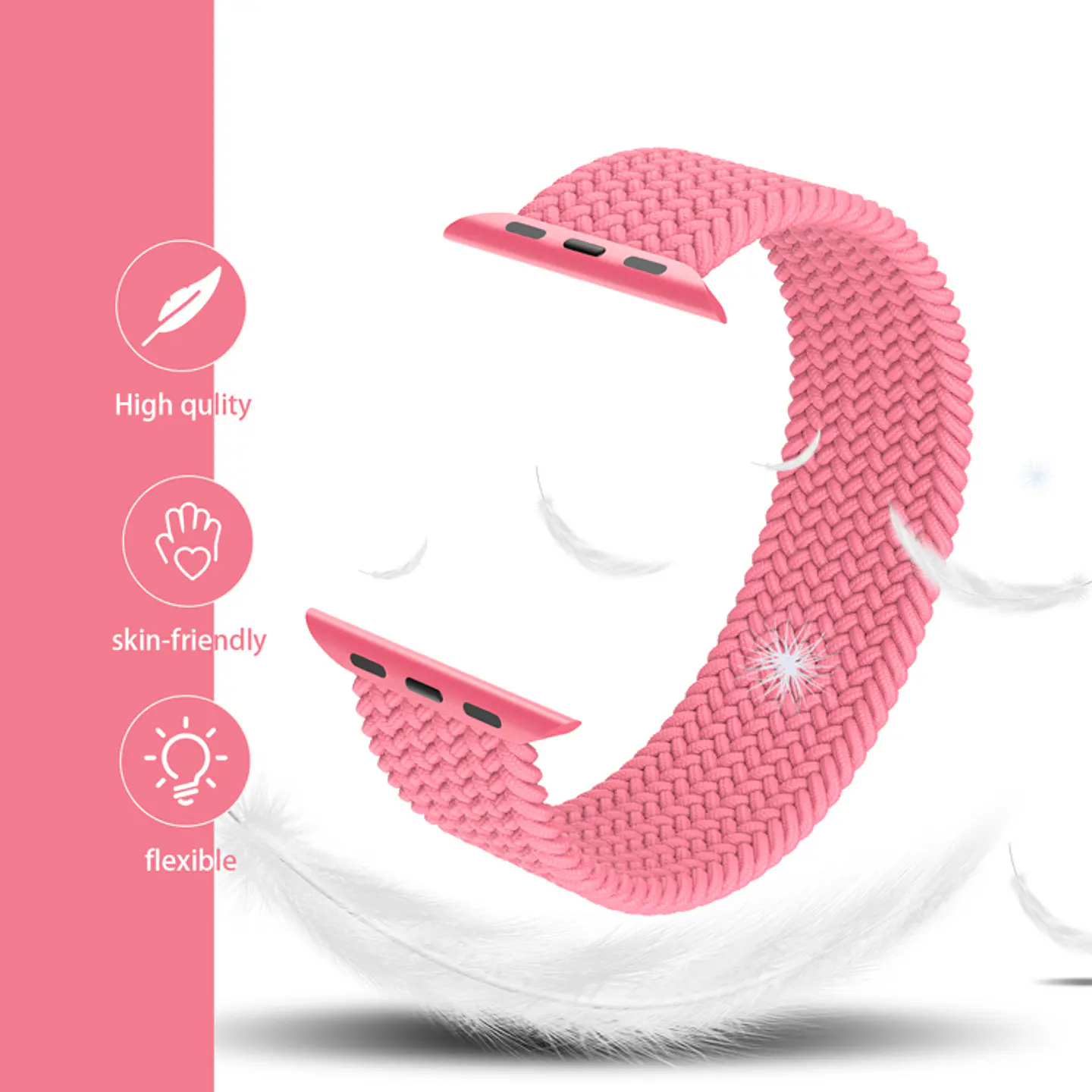 Correas Nylon Loop Trenzadas Apple Watch 3