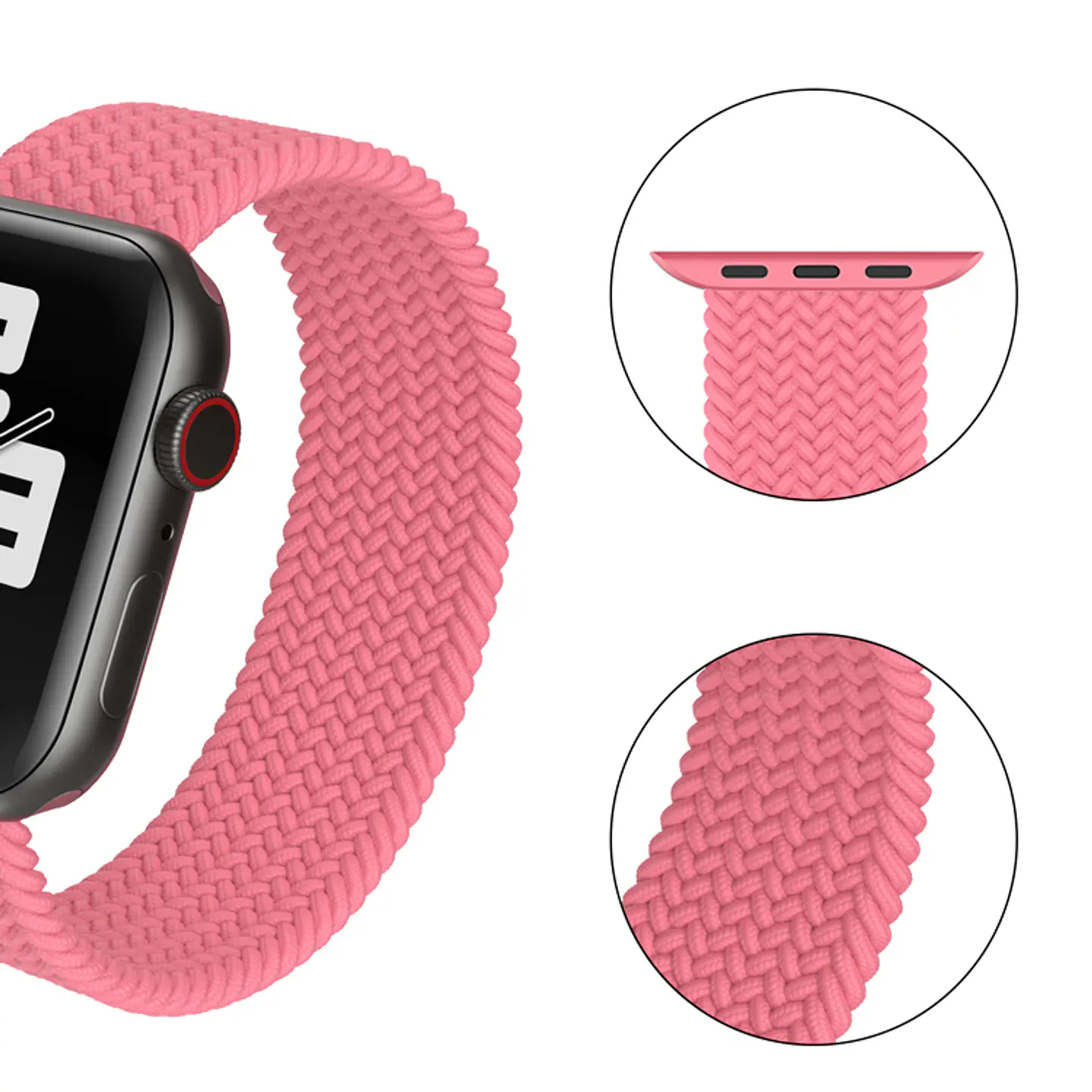 Correas Nylon Loop Trenzadas Apple Watch 2