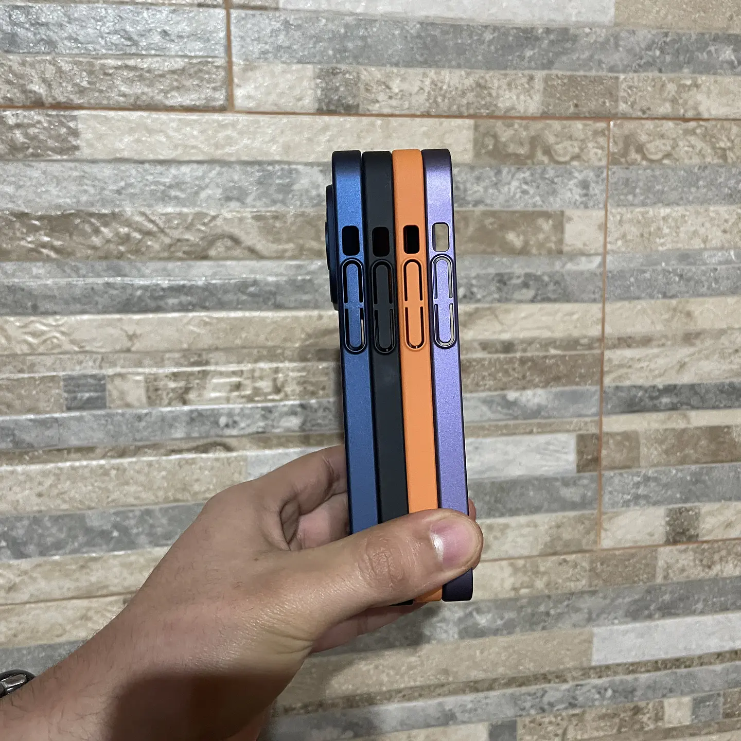 Carcasas Matte Rigida Ultra Fina Para iPhone 2