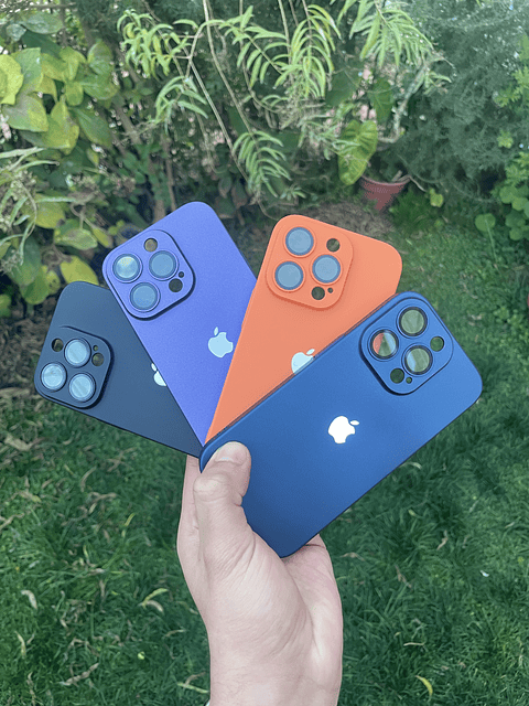 Carcasas Matte Rigida Ultra Fina Para iPhone