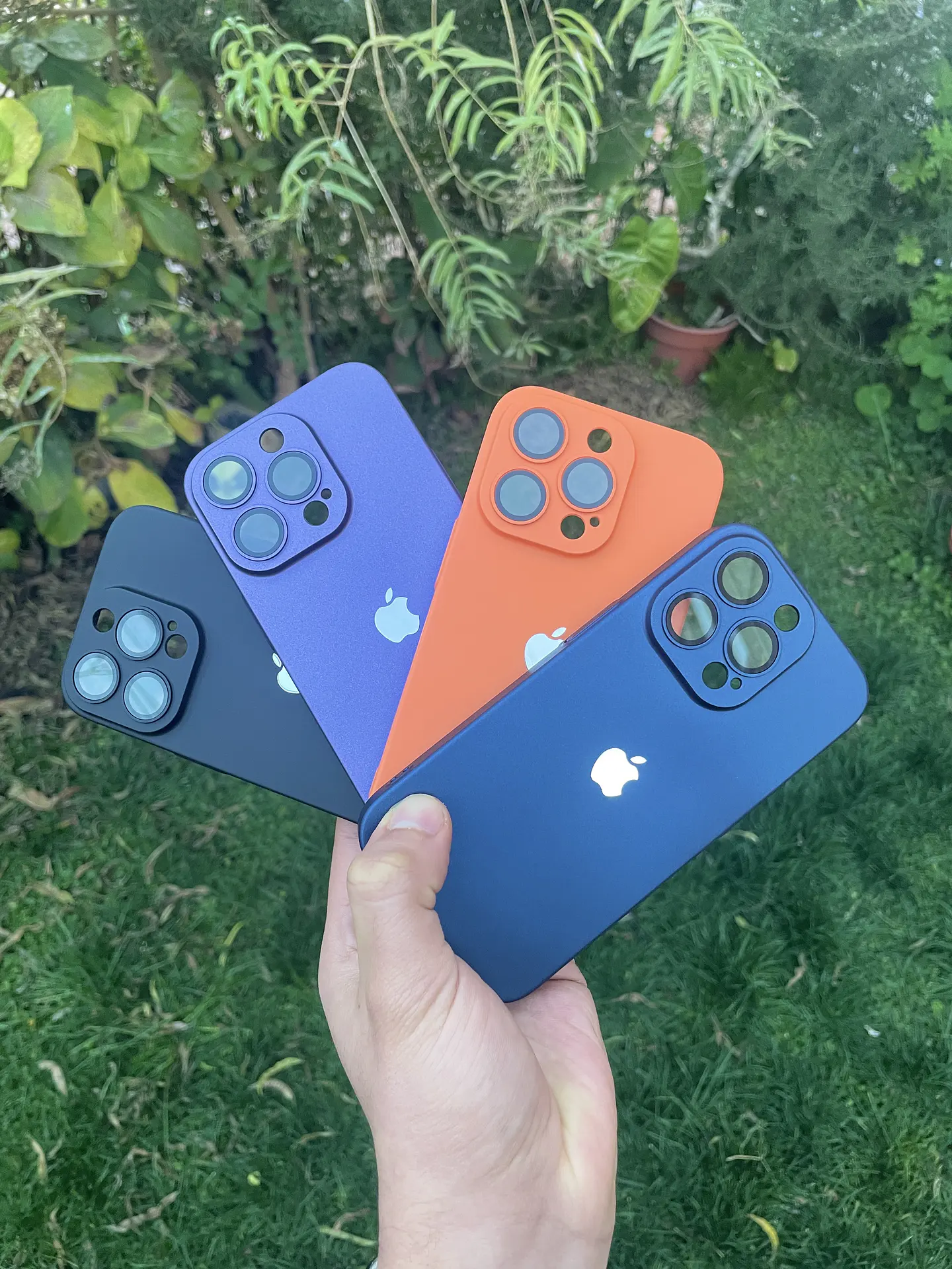 Carcasas Matte Rigida Ultra Fina Para iPhone 1