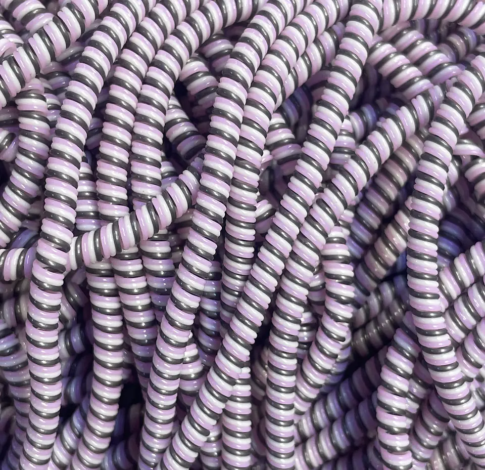 Cubrecable 1,4m Tricolor Variedad De Colores 10
