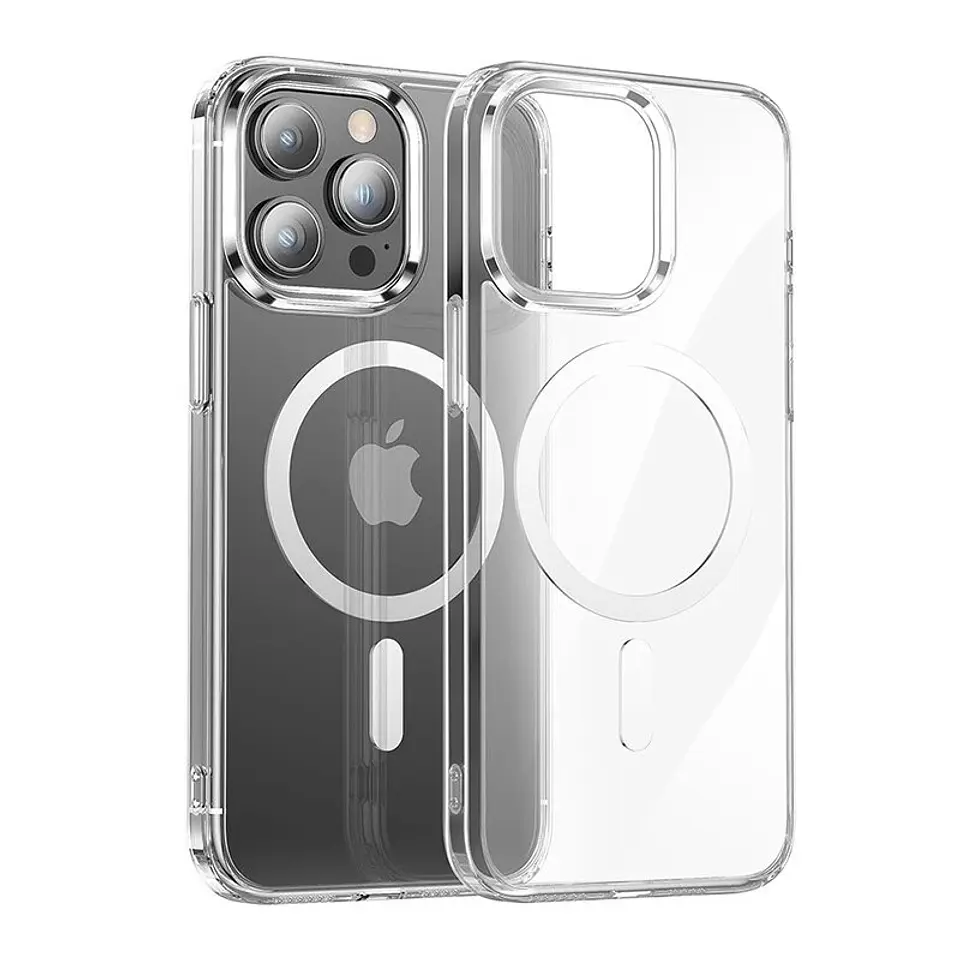 Clear Case Rigidas Con Magasafe Para Iphone 1