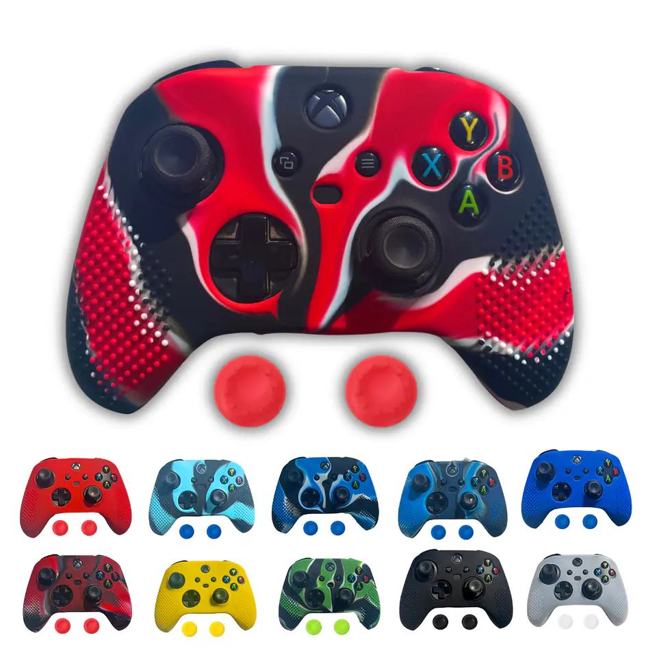 Funda Mando Xbox S/X + Grips  1