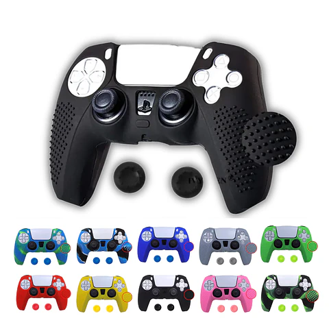 Funda Mando PS5 + Grips 
