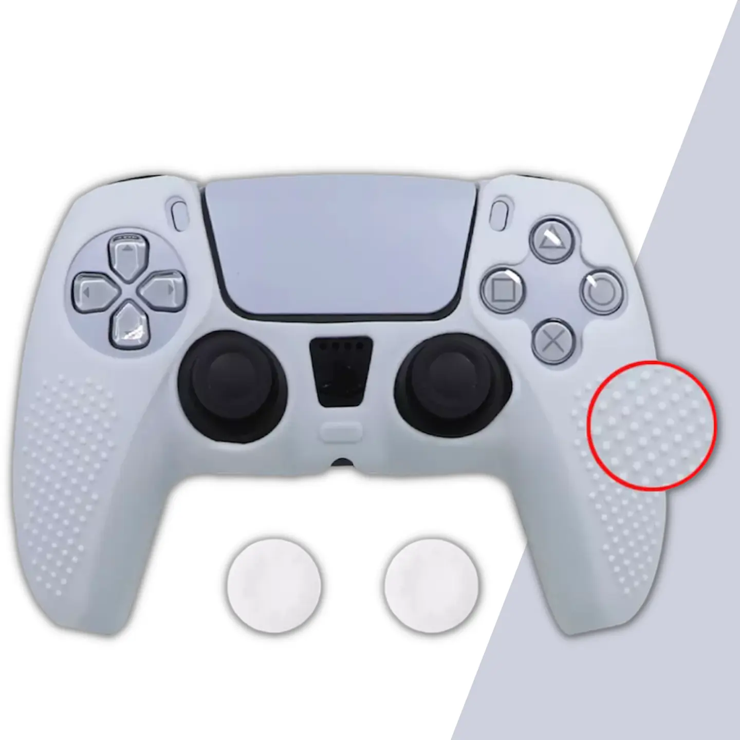 Funda Mando PS5 + Grips  4