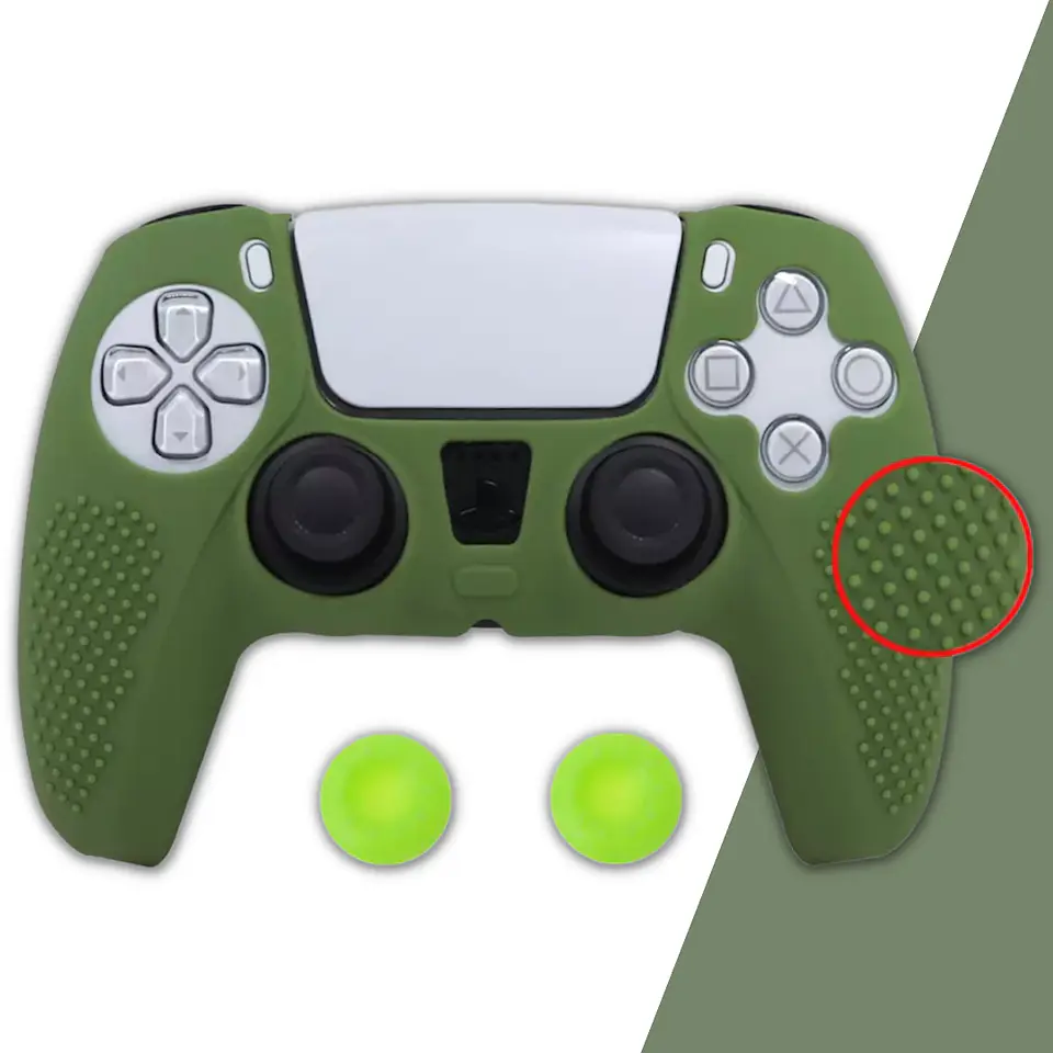 Funda Mando PS5 + Grips  7