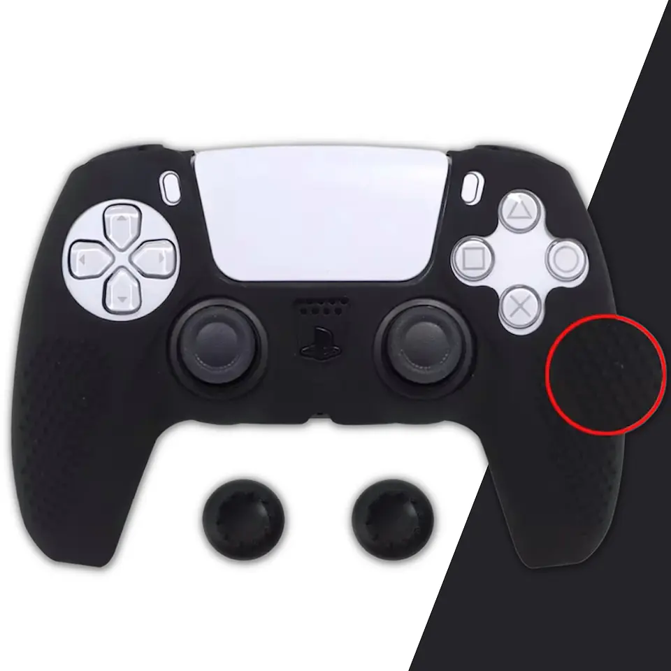Funda Mando PS5 + Grips  11
