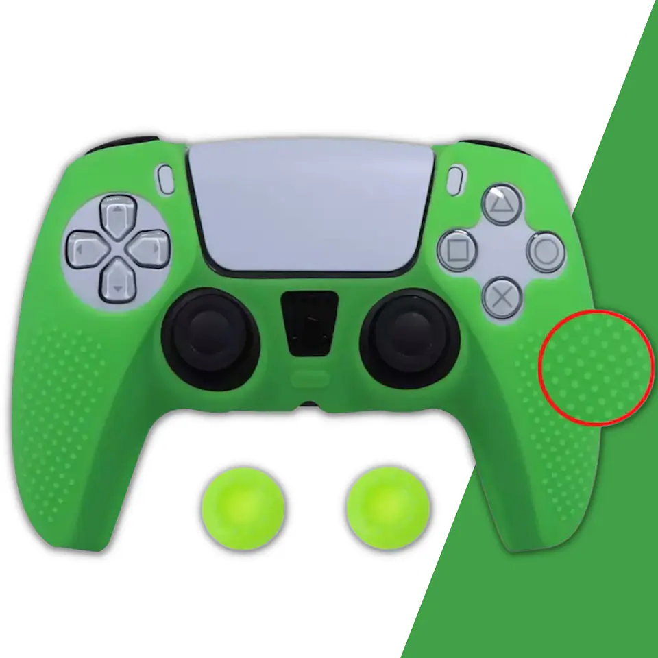 Funda Mando PS5 + Grips  16