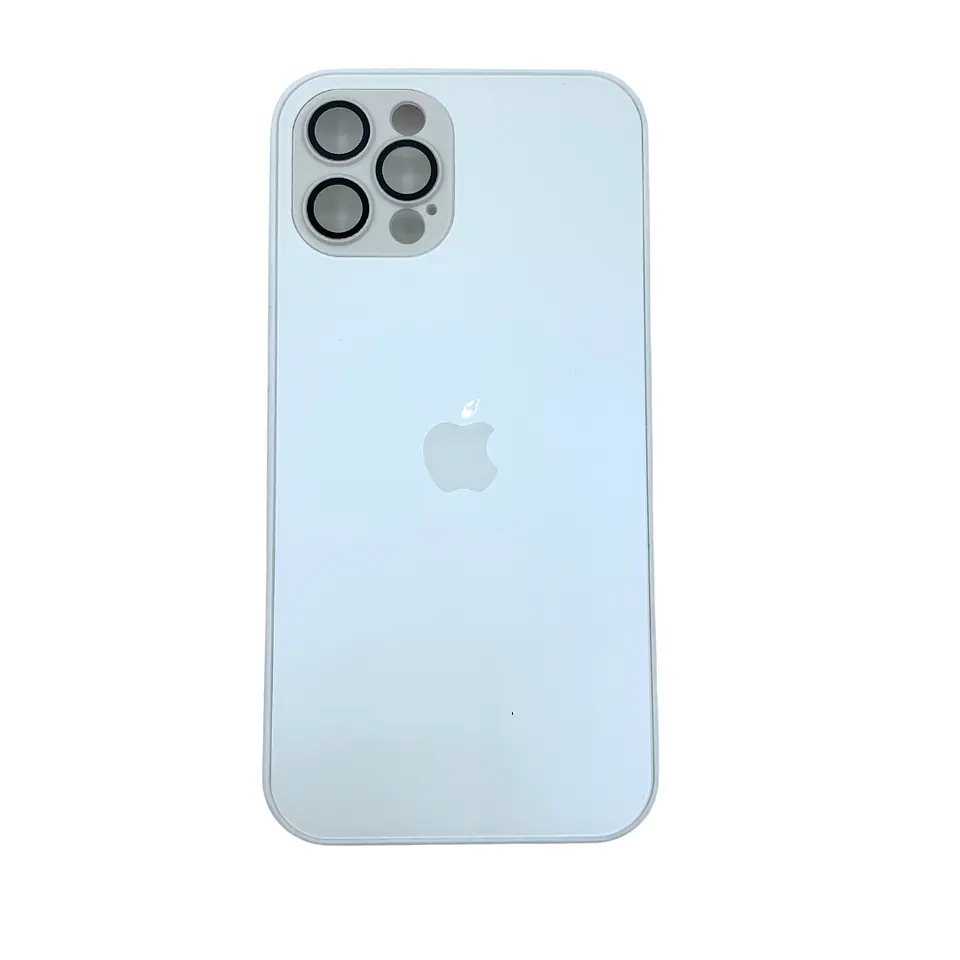 Carcasas De Vidrio Mate Premium Para iPhone 8