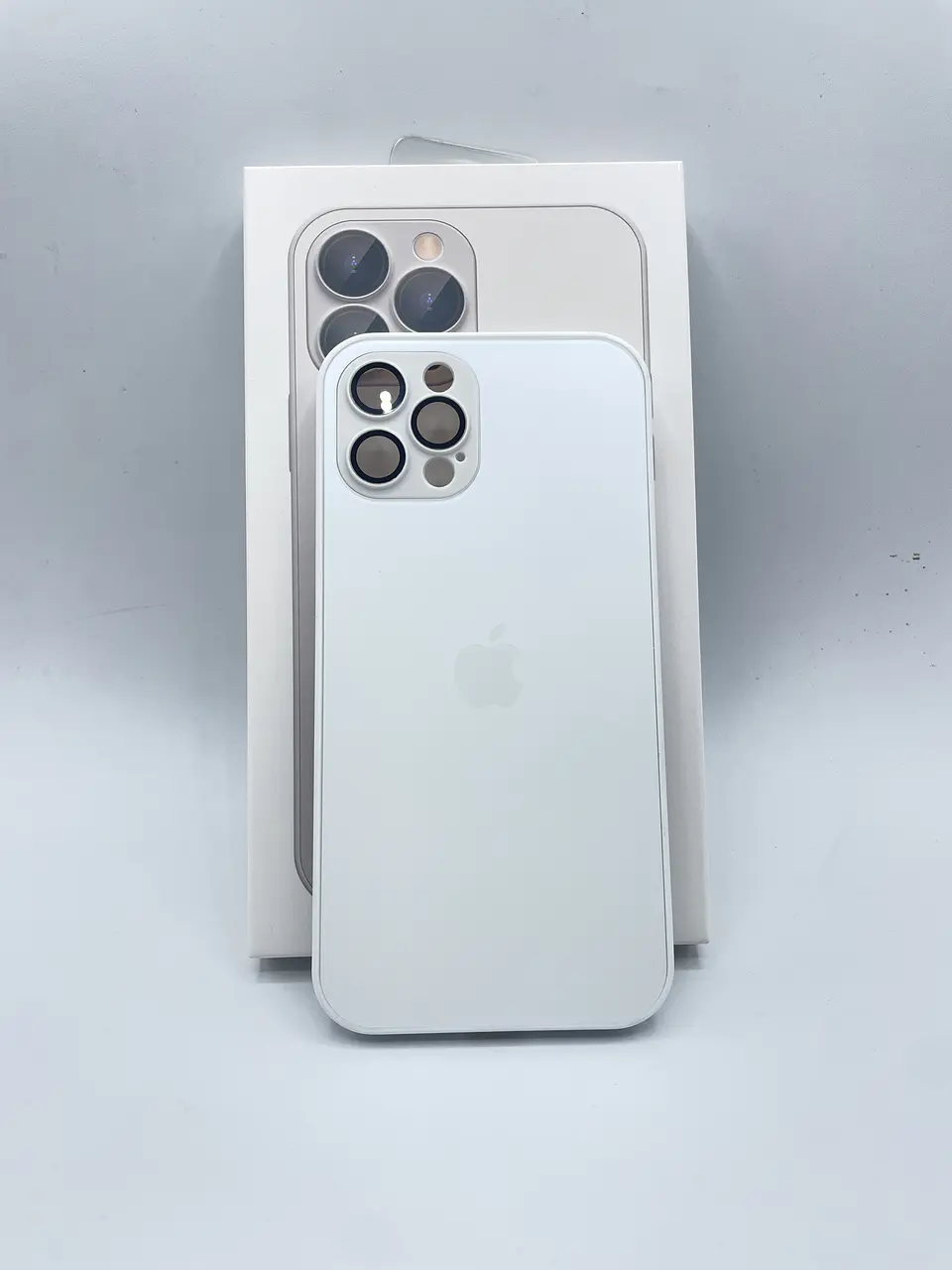 Carcasas De Vidrio Mate Premium Para iPhone 9