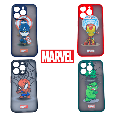 Carcasas Bumper Superhéroes 