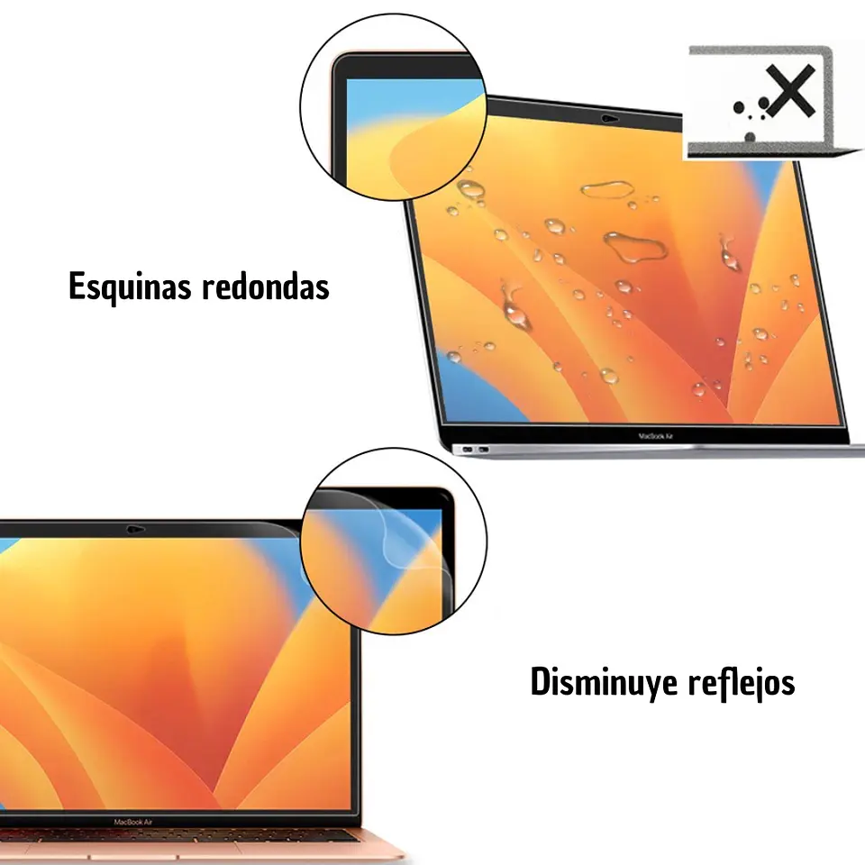 Láminas de Pantalla para MacBook 3