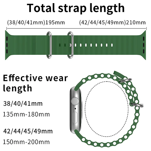 Correas Ocean Apple Watch