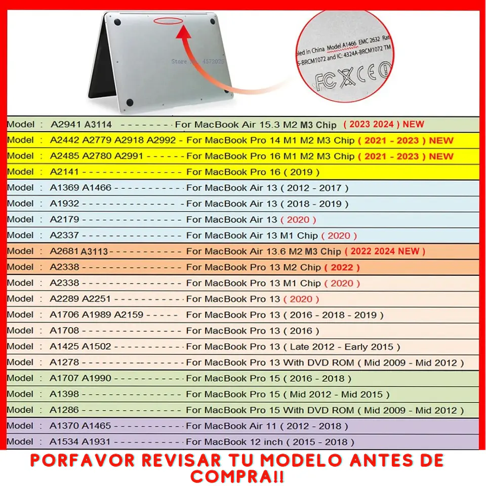 Carcasas Para MacBook Mate 2