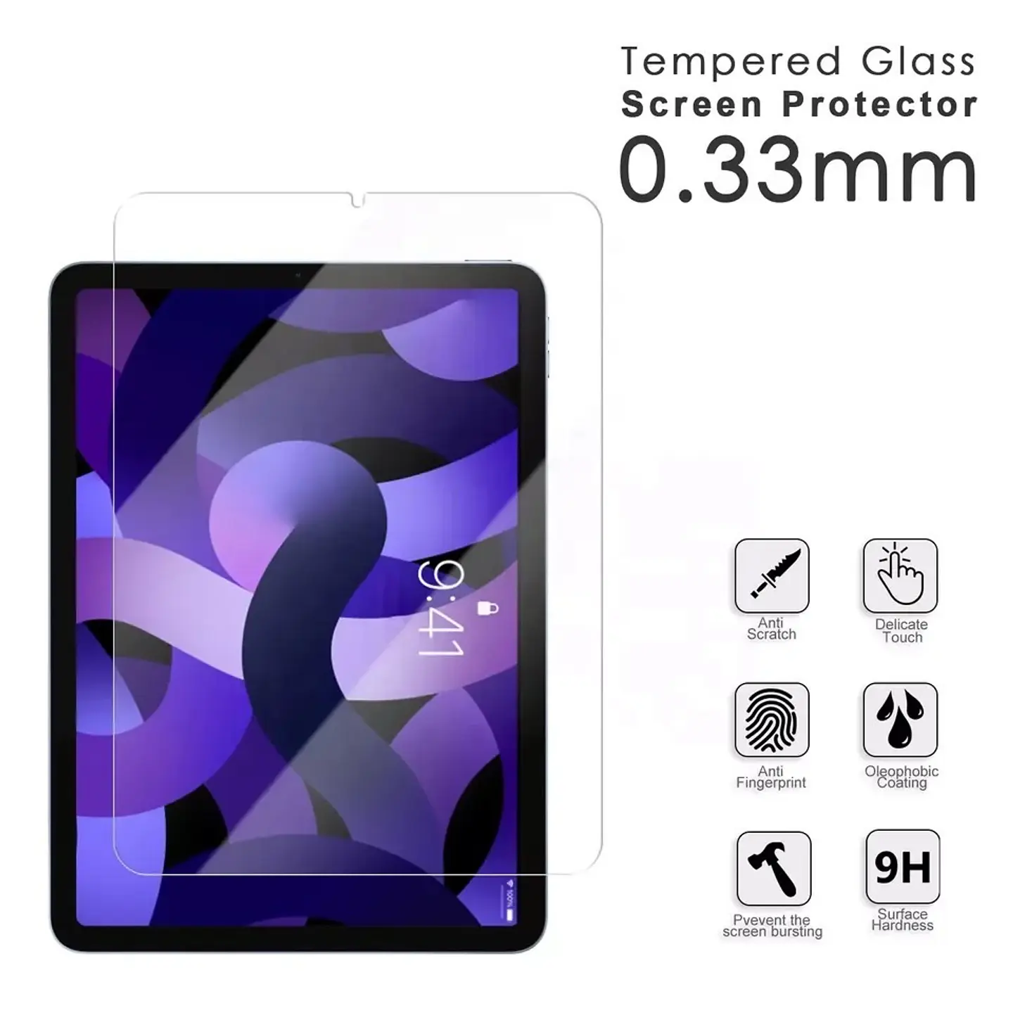 Láminas De Vidrio Para Tablet Samsung  2