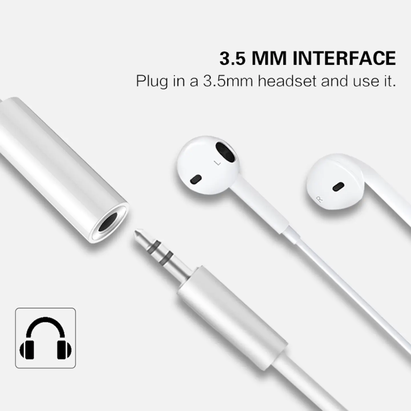 Adaptador 3.5 A Tipo C 2