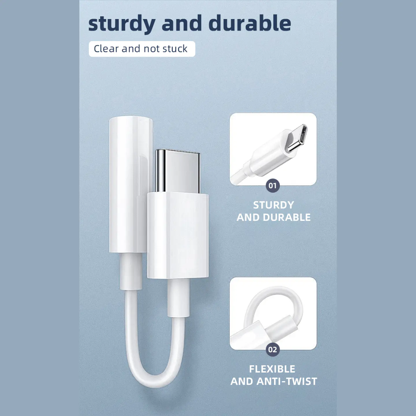 Adaptador 3.5 A Tipo C 6