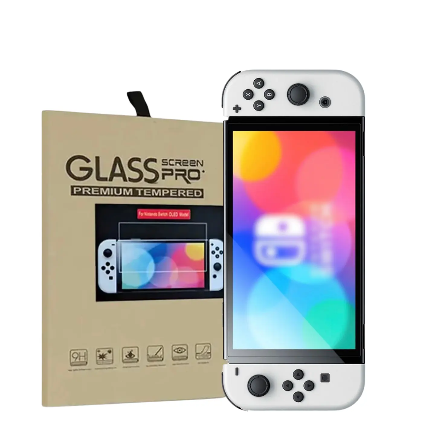 Lámina Vidrio Nintendo Switch 1/2 - Oled - Lite 4