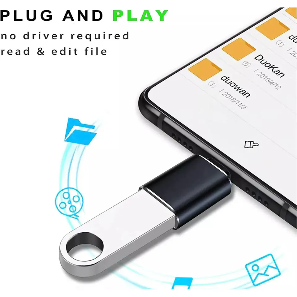 Adaptador Usb A Usb Tipo C 3