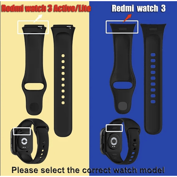 Correas de Silicona Redmi watch 3 4