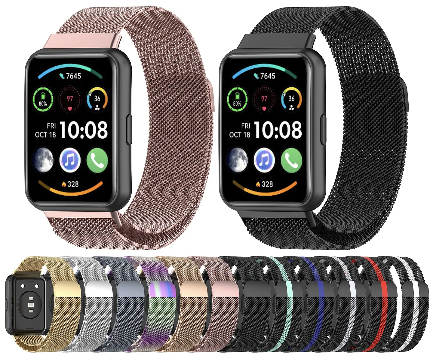 Correas Metalicas Loop huawei Fit 2 1