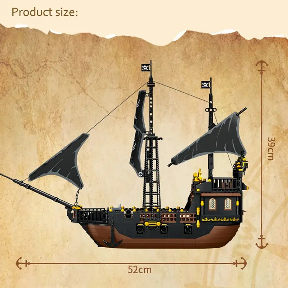 Barco Pirata 621 Pcs 5