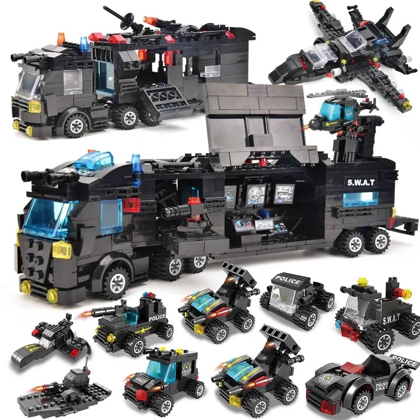Camion SWAT 8 En 1  (750 Pcs) 1