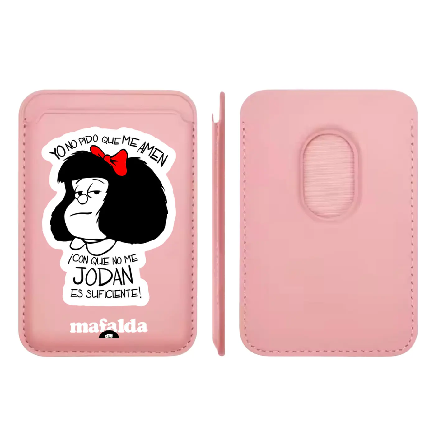 Tarjetero Magsafe Con Diseño 4