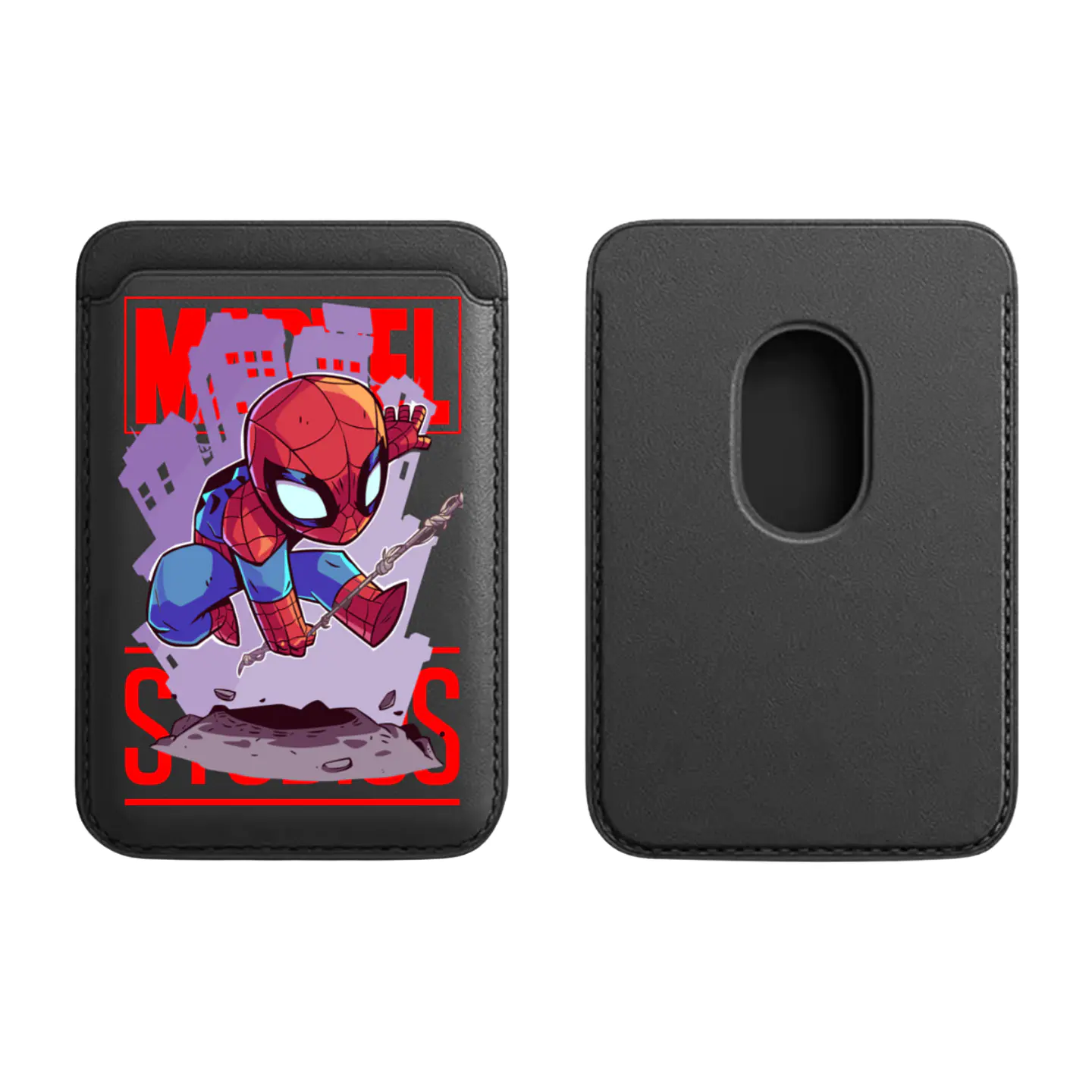 Tarjetero Magsafe Con Diseño 32