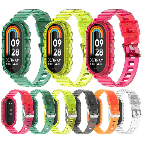 Correas Silicona TPU MiBand 8/9/10