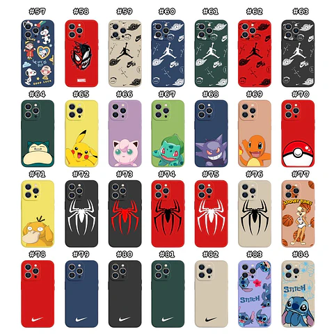Carcasas De Silicona Diseño #3 Para Iphone 11