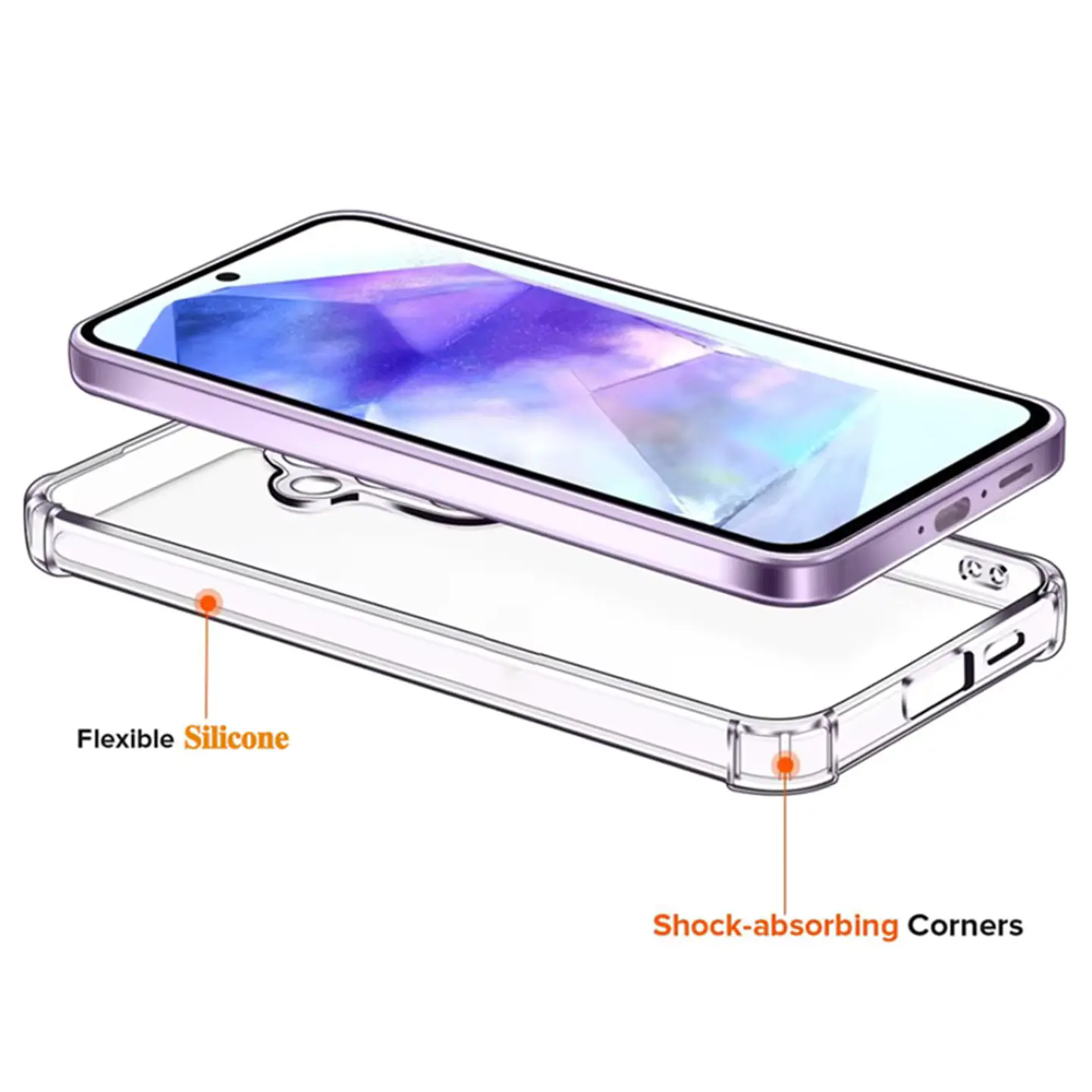 Clear Case Reforzadas Para Samsung 2