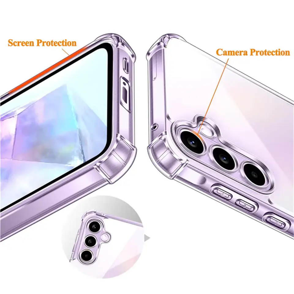 Clear Case Reforzadas Para Samsung 4