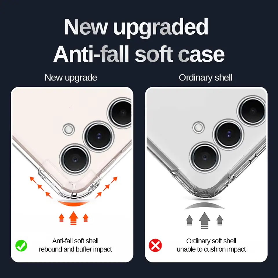 Clear Case Reforzadas Para Samsung 6