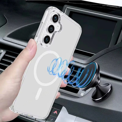 Clear Case Rigidas Con Magasafe Para Samsung