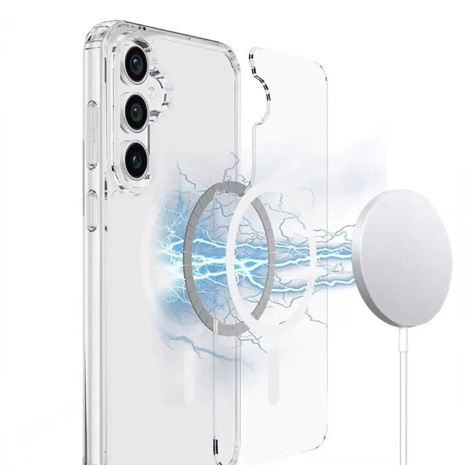 Clear Case Rigidas Con Magasafe Para Samsung 3