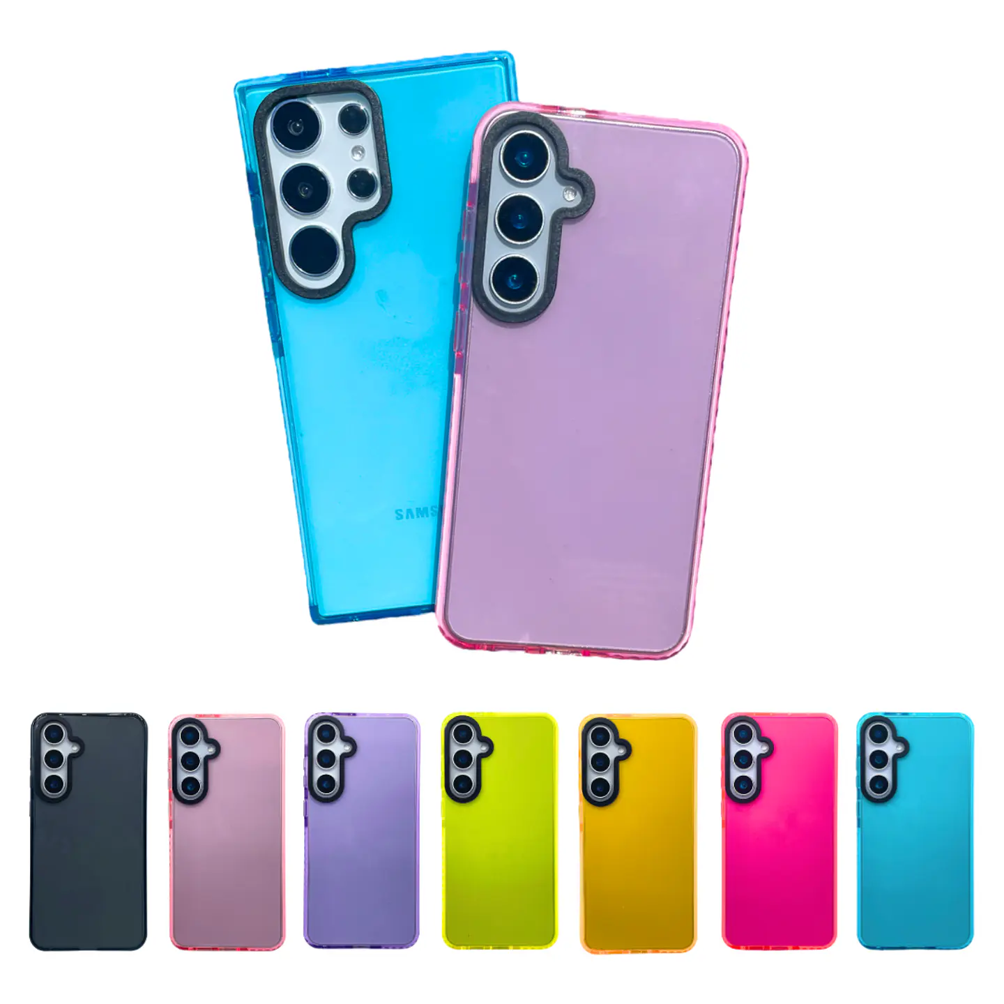 Carcasas Estilo Fluor Para Samsung  1