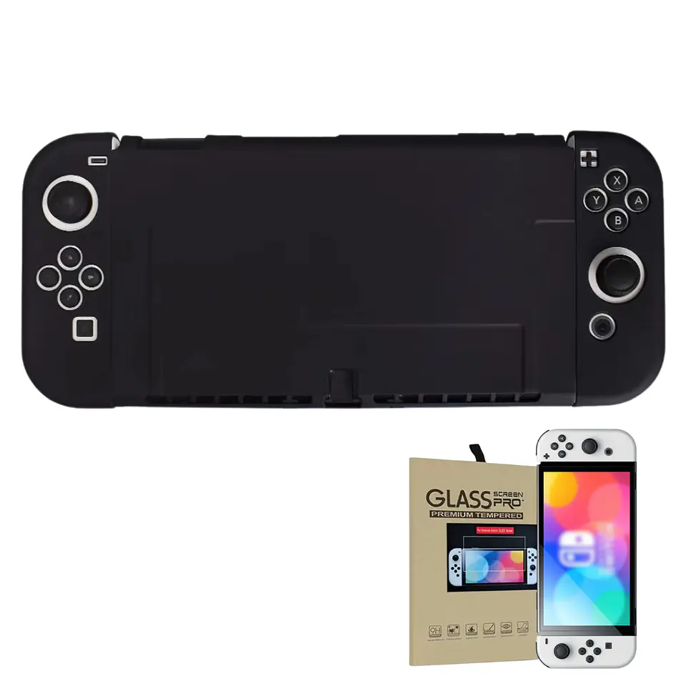 Pack Funda Nintendo Switch Oled / Switch + Lamina 10