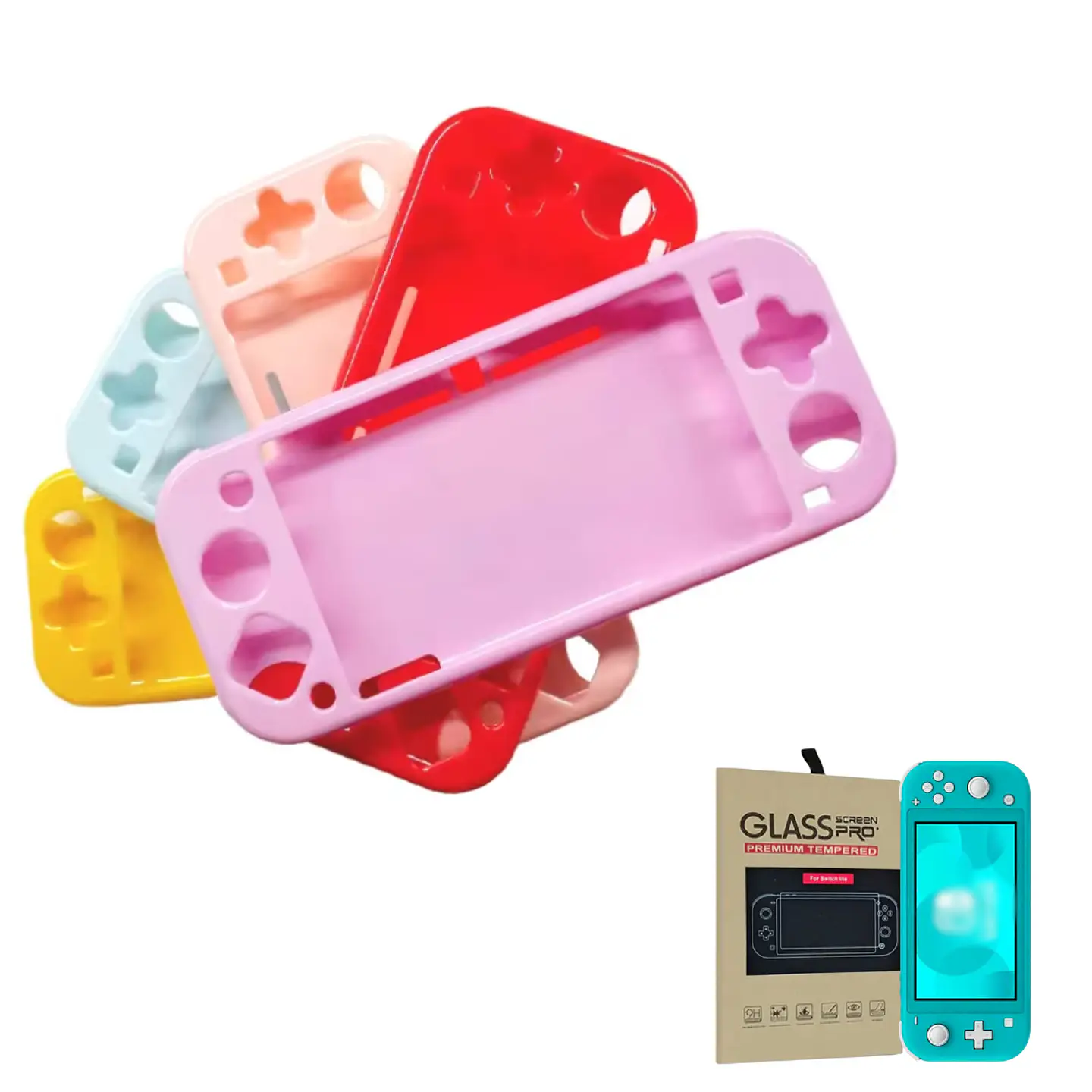 Pack Funda Nintendo Switch Lite + Lamina 10