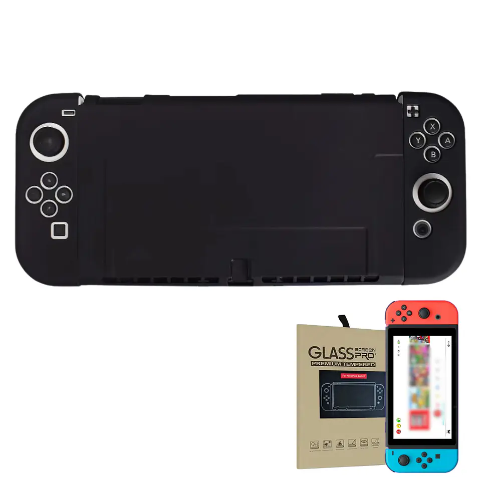 Pack Funda Nintendo Switch Oled / Switch + Lamina 18
