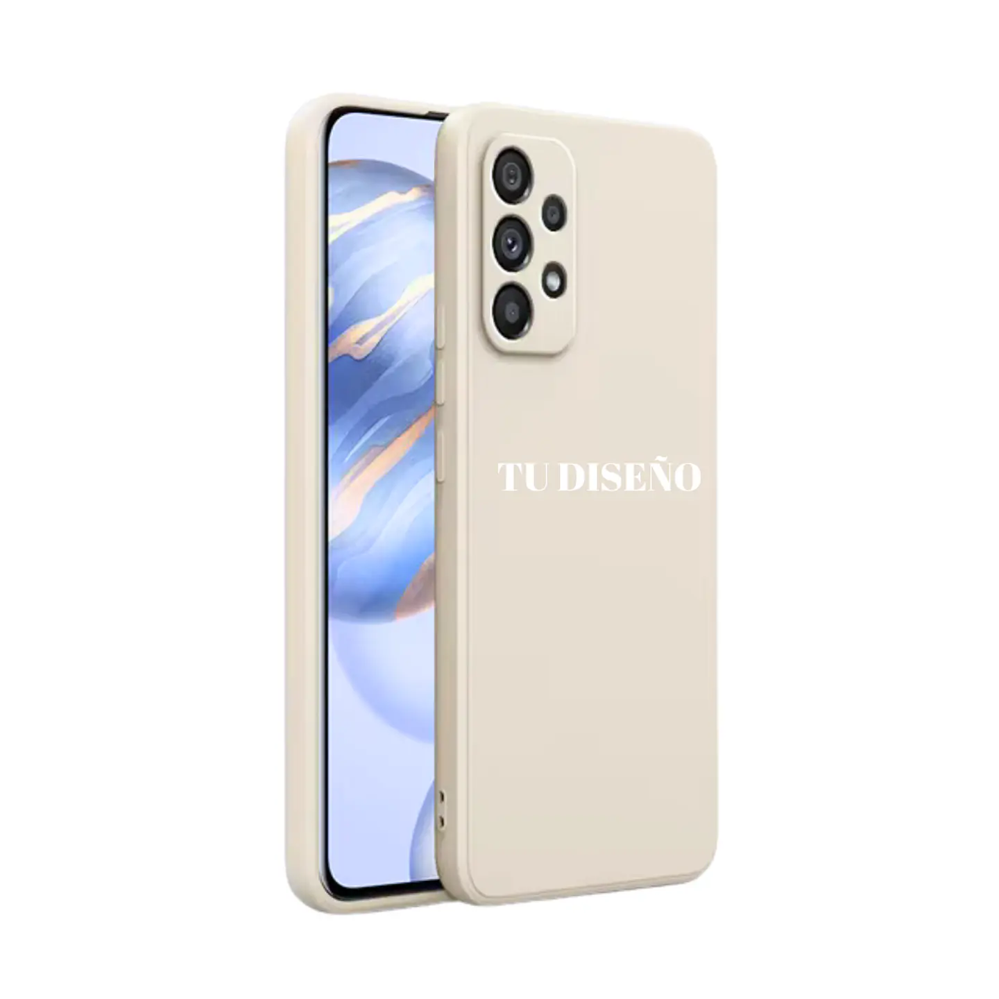 Carcasas Silicona Unicolor Samsung Con Diseño 9