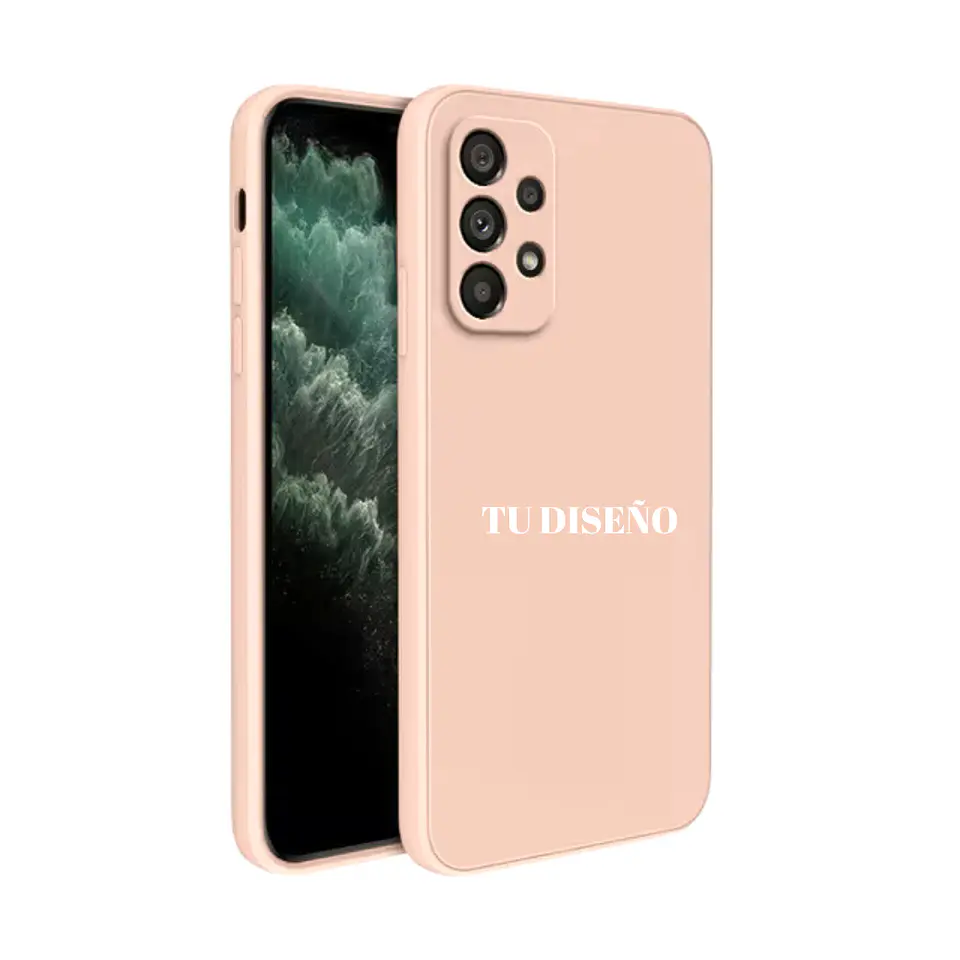 Carcasas Silicona Unicolor Samsung Con Diseño 11