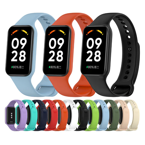 Correas de Silicona Band 8 Active y Redmi Band 2