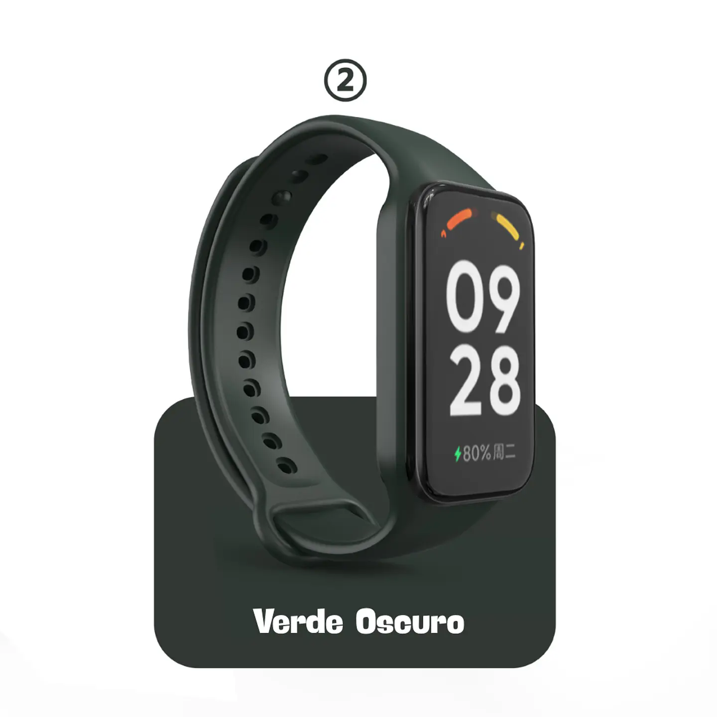 Correas de Silicona Band 8 Active y Redmi Band 2 5