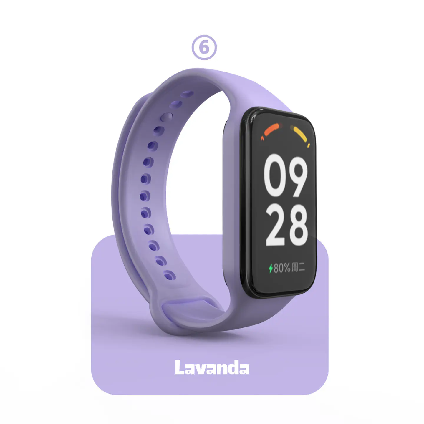Correas de Silicona Band 8 Active y Redmi Band 2 12