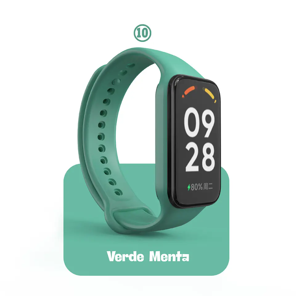 Correas de Silicona Band 8 Active y Redmi Band 2 20